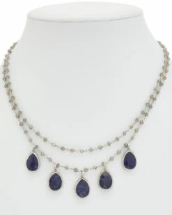 Top 10 💯 Rachel Reinhardt Silver Gemstone Necklace 👩 Women Necklaces ❤️