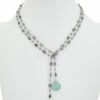 Hot Sale 😉 Rachel Reinhardt Silver Gemstone 42in Necklace 👩 Women Necklaces 🎁