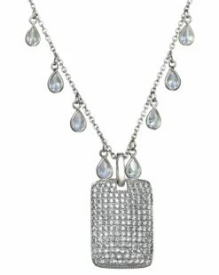 Flash Sale ✨ Rachel Reinhardt Silver CZ Pendant Necklace 👩 Women Necklaces ⌛