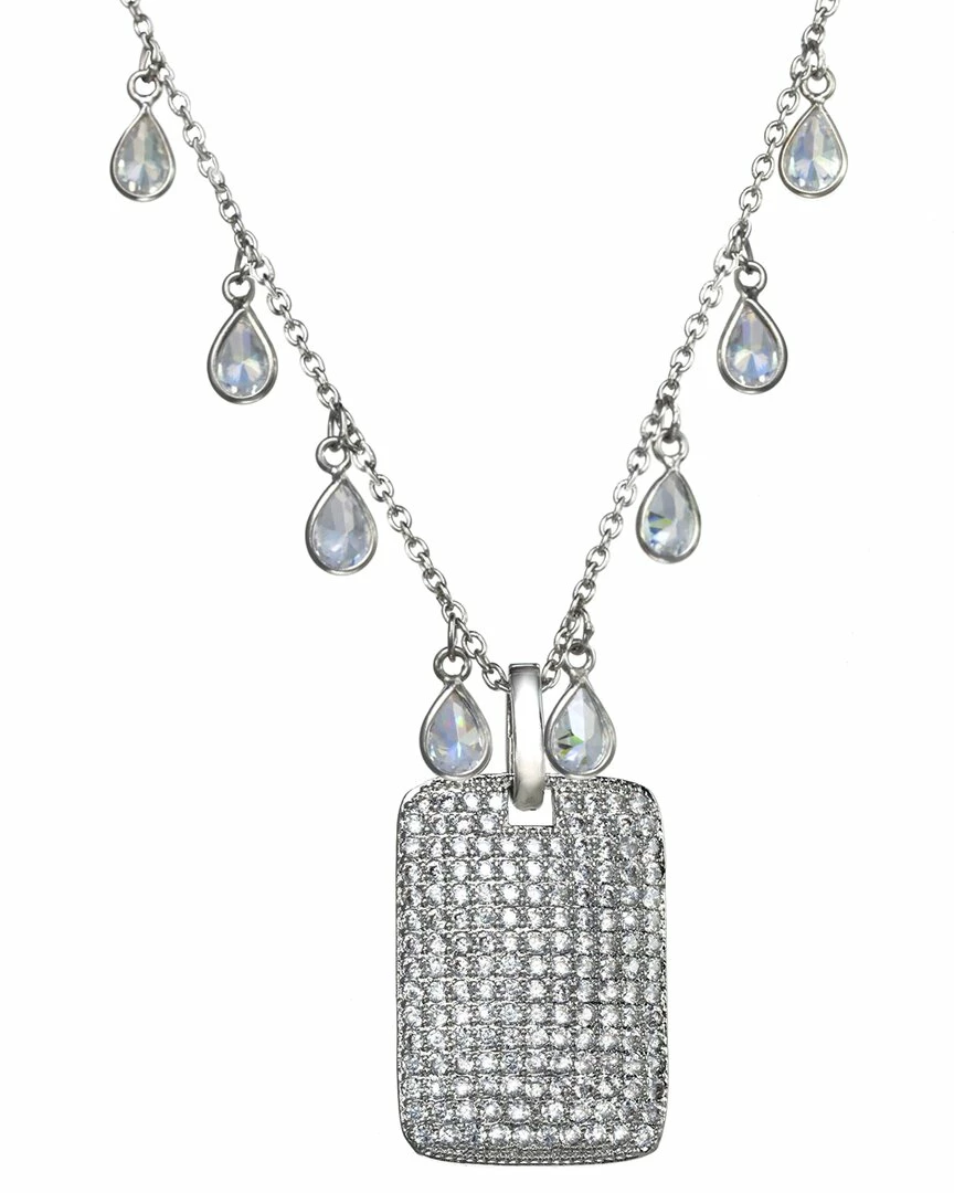 Flash Sale โจ Rachel Reinhardt Silver CZ Pendant Necklace ๐ฉ Women Necklaces โ
