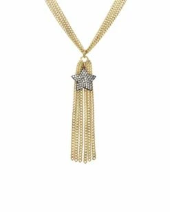 Best Sale 🌟 Rachel Reinhardt 14K Plated CZ Star Necklace 👩 Women Necklaces ✔️