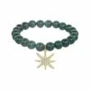 Hot Sale 🌟 Rachel Reinhardt Malachite CZ Star Pendant Bracelet 👩 Women Bracelets 💯