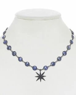 Best Pirce 💯 Rachel Reinhardt Silver Gemstone Necklace 👩 Women Necklaces ✨