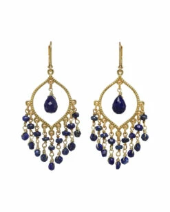 Best deal ⌛ Rachel Reinhardt 14K Over Silver Blue Lapis Earrings 👩 Women 🥰