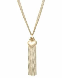 Discount ❤️ Rachel Reinhardt 14K Plated Heart Necklace 👩 Women Necklaces 🤩