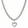 Budget 😍 Rachel Reinhardt Silver Plated Heart Necklace 👩 Women Necklaces 🌟