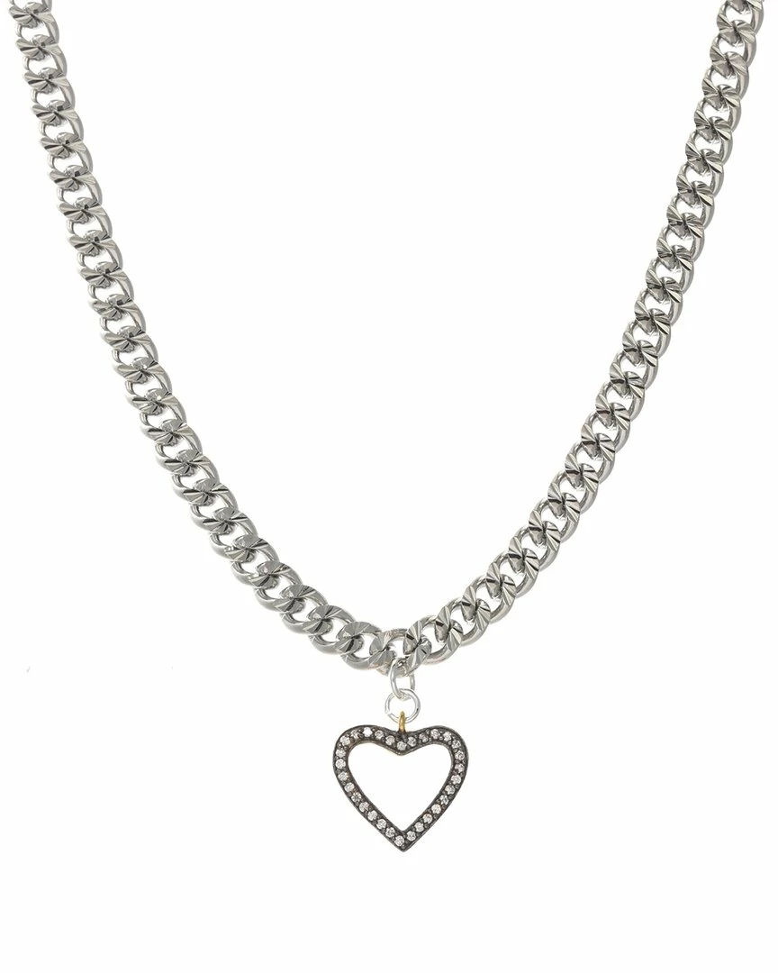 Budget ๐ Rachel Reinhardt Silver Plated Heart Necklace ๐ฉ Women Necklaces ๐