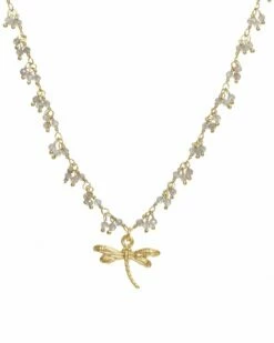 Best reviews of ⭐ Rachel Reinhardt 14K Over Silver Dragonfly Necklace 👩 Women Necklaces 🤩