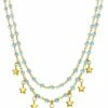 Best Sale ✔️ Rachel Reinhardt 14K Over Silver Layered Star Necklace 👩 Women Necklaces 🎁