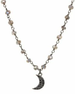 Best Sale 🥰 Rachel Reinhardt Silver Labradorite Princess Collar Necklace 👩 Women Necklaces ✔️