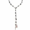 Cheap ⌛ Rachel Reinhardt 14K Over Silver Gemstone Princess 42in Collar Necklace 👩 Women Necklaces 🔔