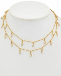 New ๐ Rachel Reinhardt 14K Over Silver CZ Necklace ๐ฉ Women Necklaces ๐