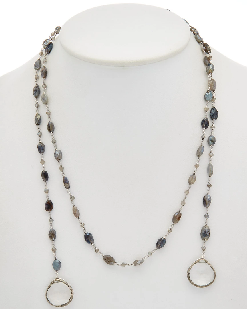 Coupon โค๏ธ Rachel Reinhardt Silver Gemstone 38in Necklace ๐ฉ Women Necklaces ๐