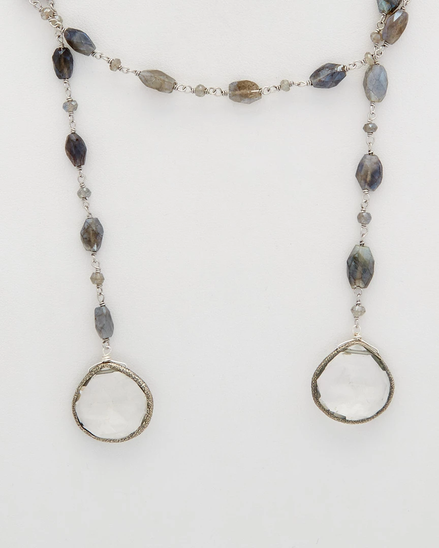 Coupon โค๏ธ Rachel Reinhardt Silver Gemstone 38in Necklace ๐ฉ Women Necklaces ๐ - Image 2