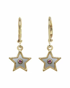 Best deal ⭐ Rachel Reinhardt CZ & Enamel Star Earrings 👩 Women 🌟