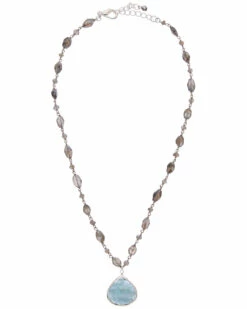 Best reviews of 👏 Rachel Reinhardt Silver Gemstone Necklace 👩 Women Necklaces 😀