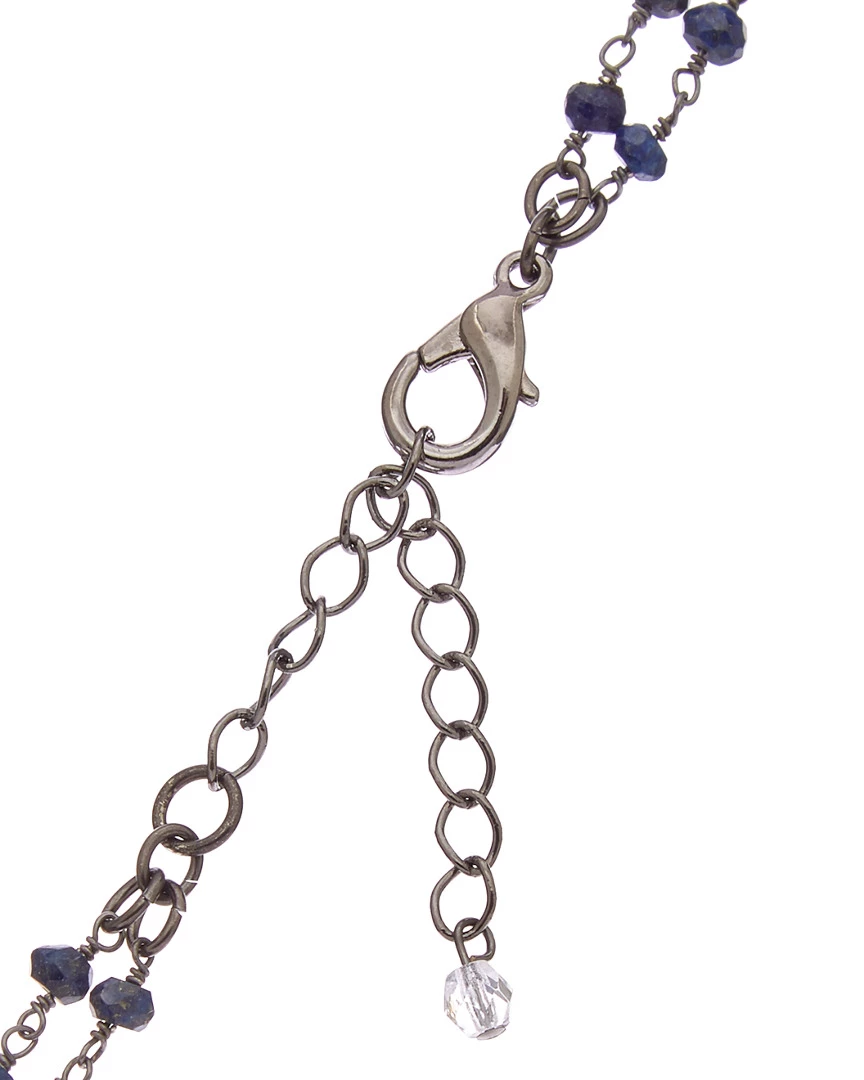 Brand new ๐ฅ Rachel Reinhardt Plated Silver Blue Lapis Necklace ๐ฉ Women Necklaces ๐ - Image 3