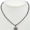 Buy 🌟 Rachel Reinhardt Plated Silver Blue Lapis & CZ Necklace 👩 Women Necklaces 👏