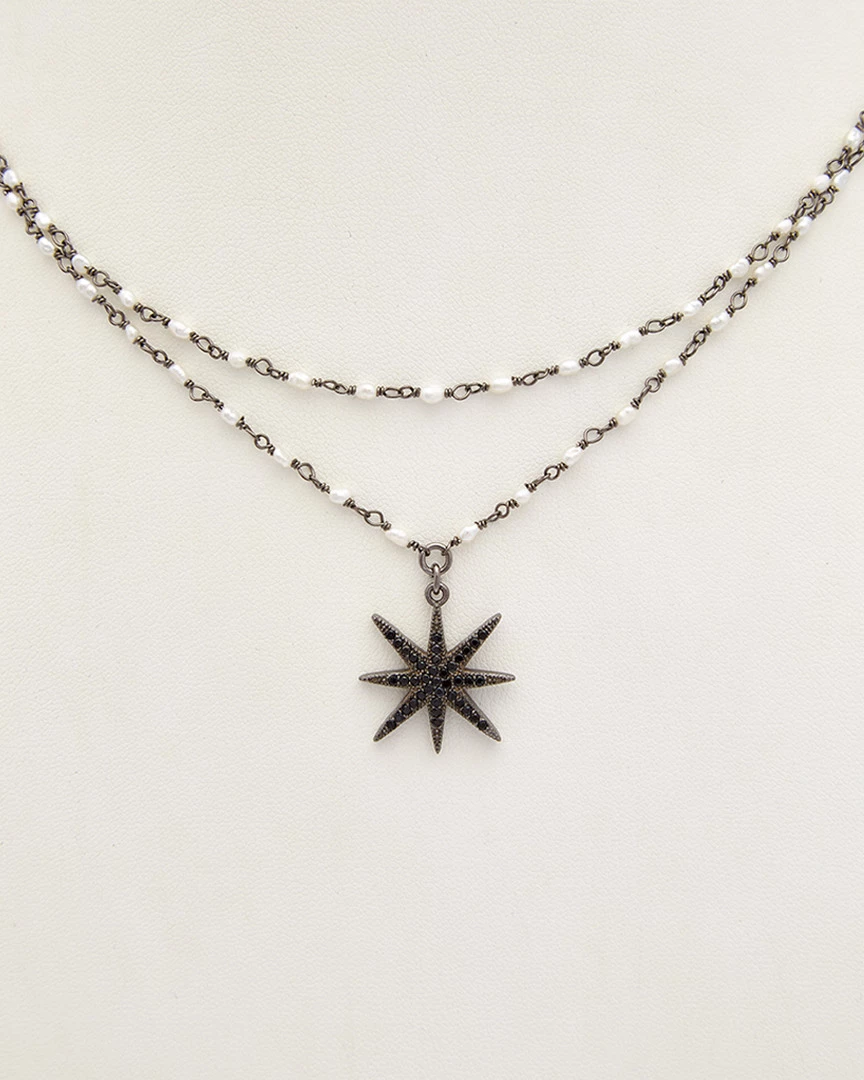 Coupon ๐ Rachel Reinhardt 14K Plated Labradorite CZ Celestial Necklace ๐ฉ Women Necklaces Black ๐ - Image 11