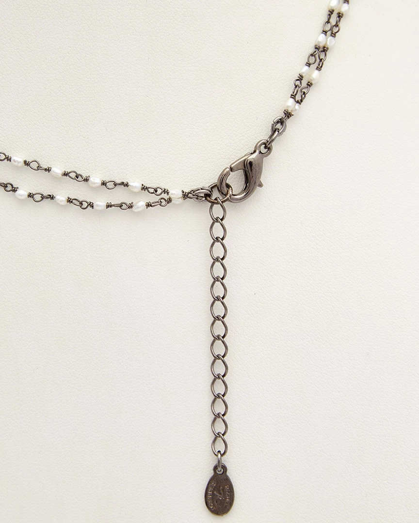 Coupon ๐ Rachel Reinhardt 14K Plated Labradorite CZ Celestial Necklace ๐ฉ Women Necklaces Black ๐ - Image 6