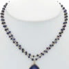 Cheap ⭐ Rachel Reinhardt 14K Over Silver Blue Lapis Necklace 👩 Women Necklaces 👏