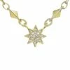 Best deal 😉 Rachel Reinhardt 14K Plated CZ Petite Star Necklace 👩 Women Necklaces 🔥
