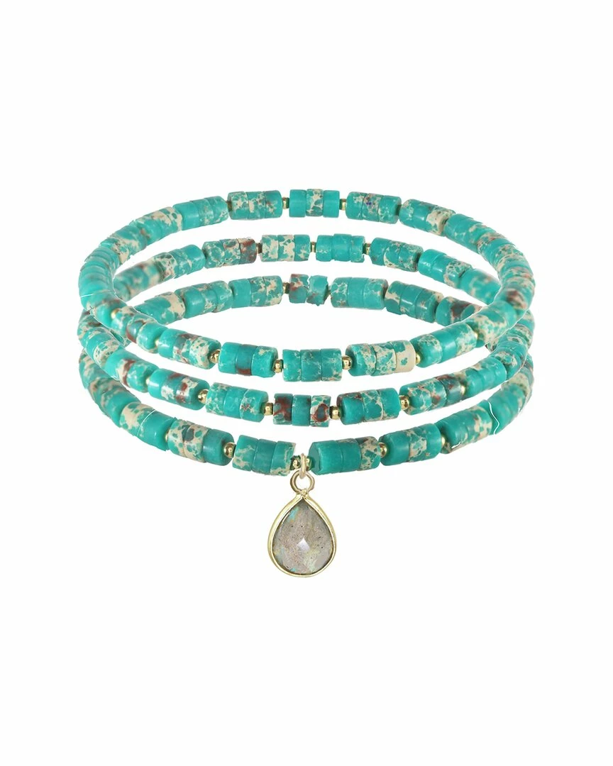 Promo ๐ Rachel Reinhardt Gold Over Silver Gemstone Bracelet ๐ฉ Women Bracelets โ๏ธ